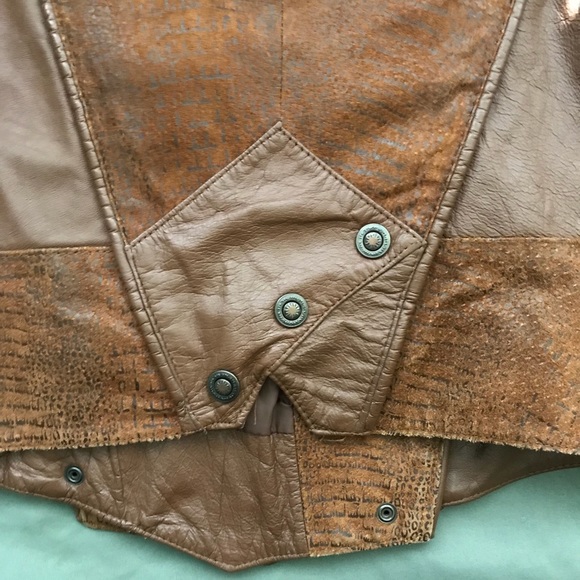 Brown Leather g4000 Jacket - Picture 6 of 8